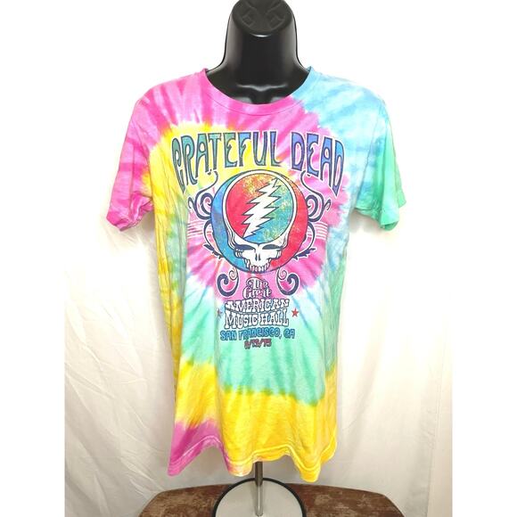 Grateful Dead Tie Dye T Shirt Great American Music Hall - Picture 1 of 6